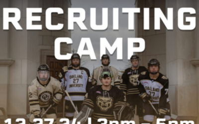 Oakland ACHA DI Hockey December Recruiting Camp